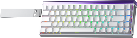 Aula Hero68 HE 60% Wired Magnetic Gaming Keyboard - White (Meteor Switch)