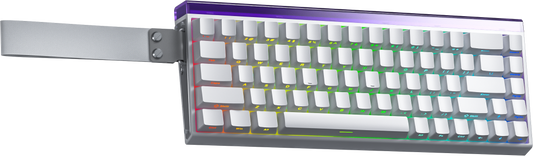 AULA Hero 68 HE Magnetic Switch Keyboard – White + SC900 Pro Wireless Mouse (White) – Premium Compact Performance Bundle