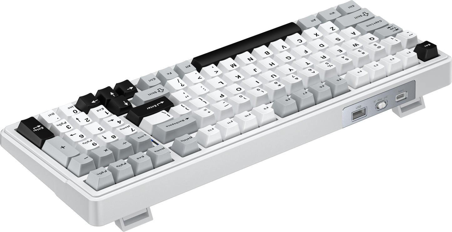 Aula F99 95% Mechanical Gaming Keyboard - Light Grey (Nimbus Switch V3)