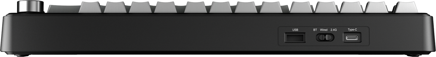 Aula F75 Max 75% Wireless Mechanical Keyboard with TFT Screen - Gradient Grey (Reaper Switch).