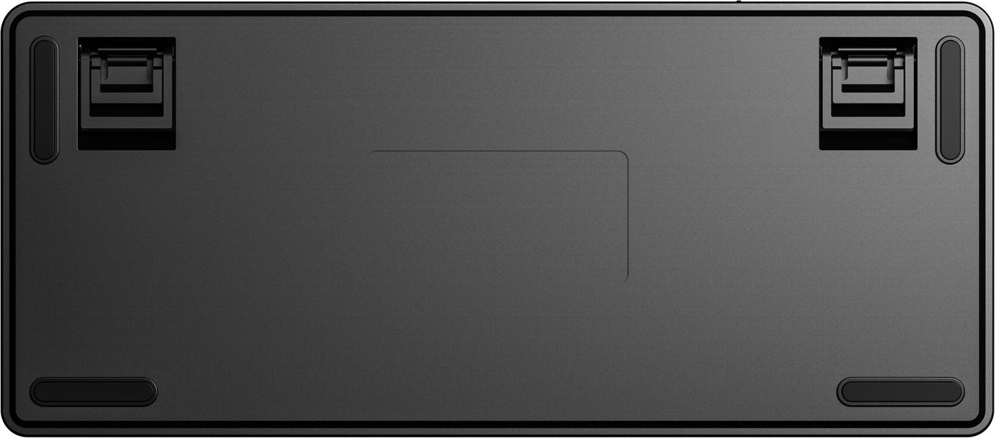 Aula F75 75% Mechanical Gaming Keyboard - Thunder Black (Gray Wood Switch V3).